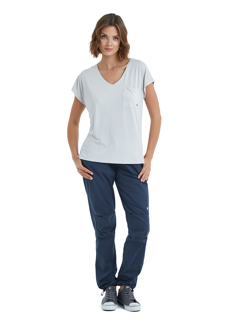 Kadın T-Shirt 60400 - Gri - 1