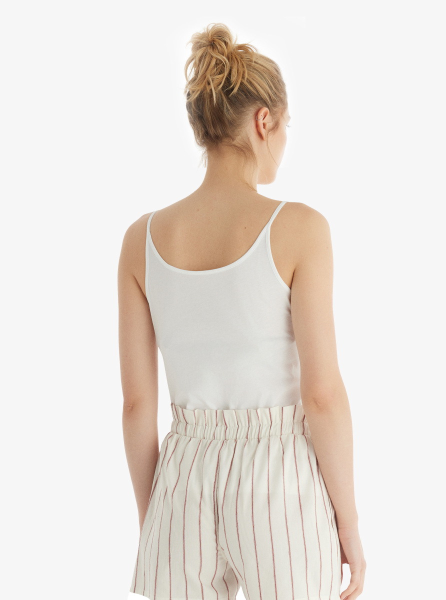 Kadın T-Shirt 60558 - Beyaz - Blackspade (1)