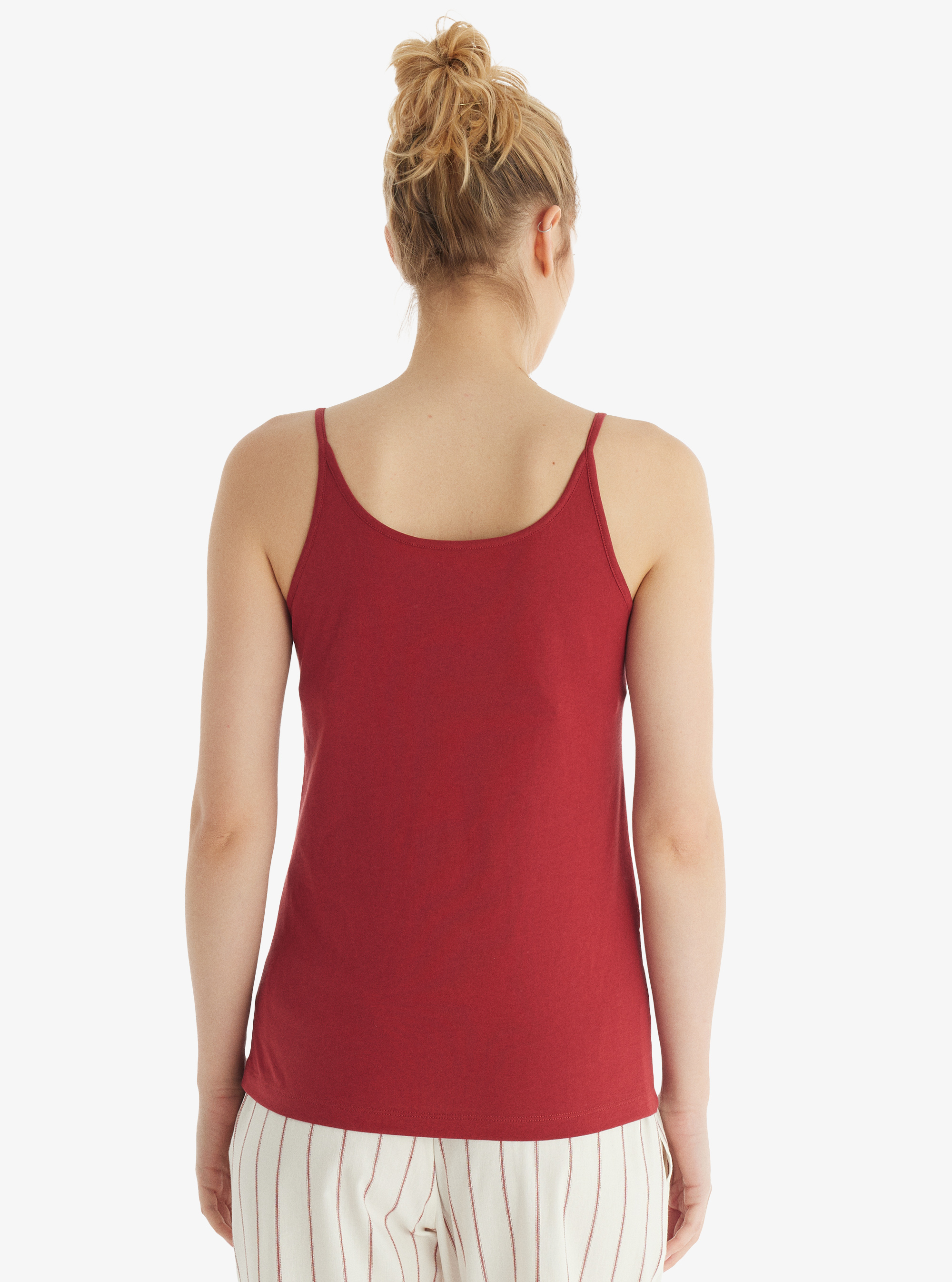 Kadın T-Shirt 60558 - Bordo - Blackspade (1)