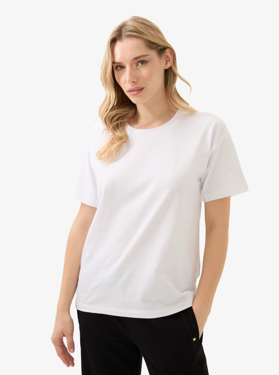 Kadın T-Shirt 60580 - Beyaz - Blackspade (1)