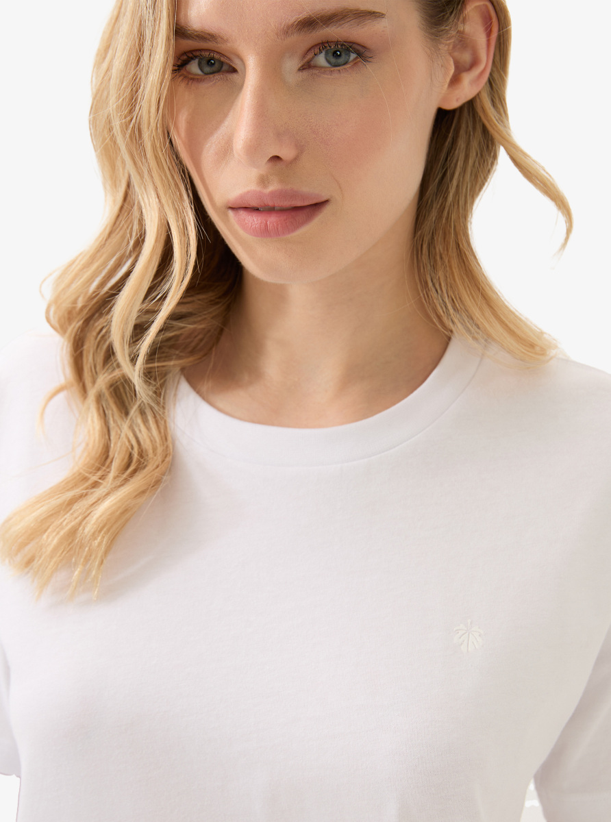 Kadın T-Shirt 60580 - Beyaz - 1