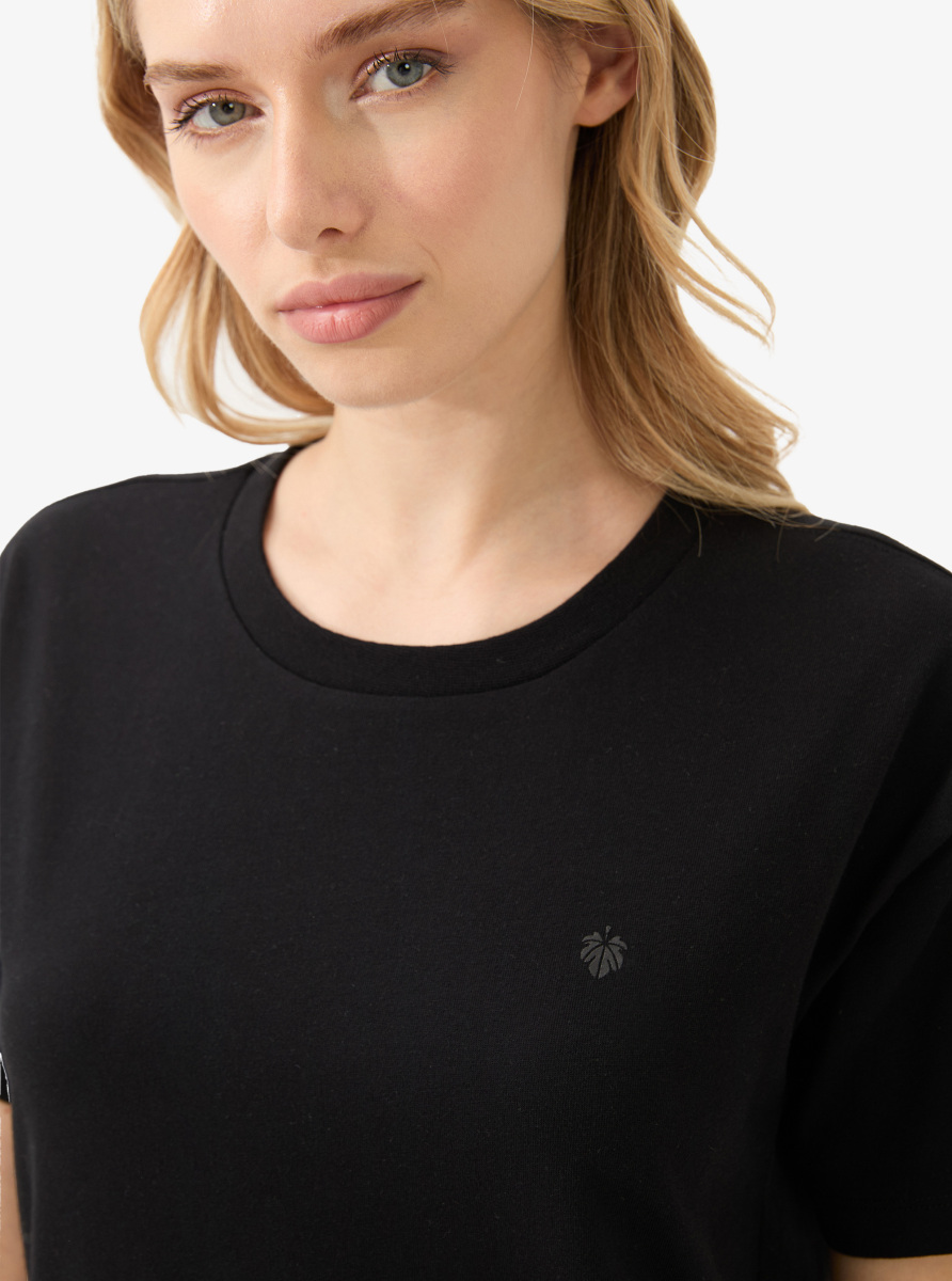 Kadın T-Shirt 60580 - Siyah - 1