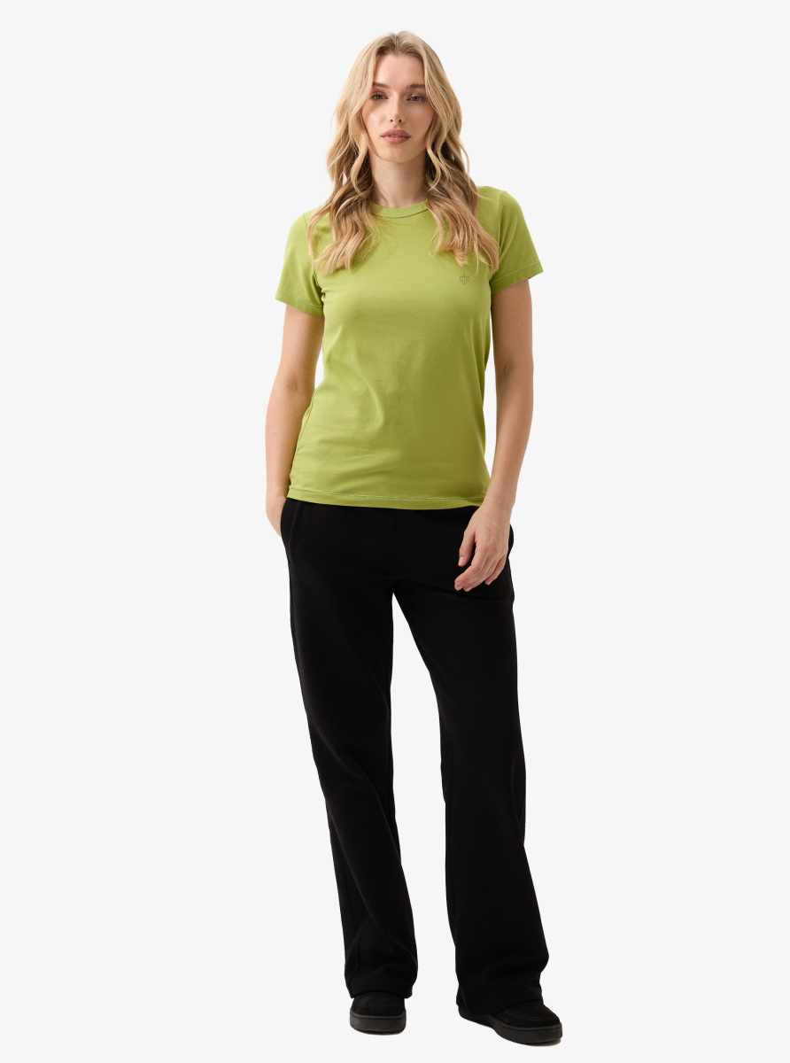 Kadın T-Shirt 60585 - Yeşil - 4