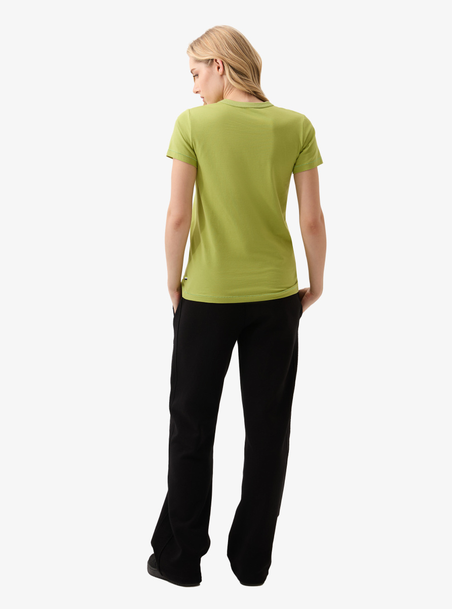 Kadın T-Shirt 60585 - Yeşil - 6