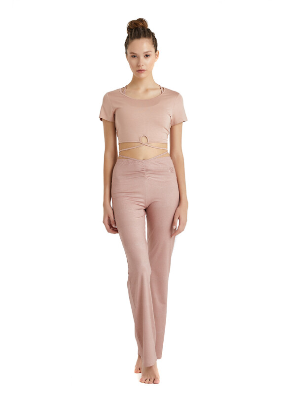 Kadın T-Shirt 70441 - Nude - 3