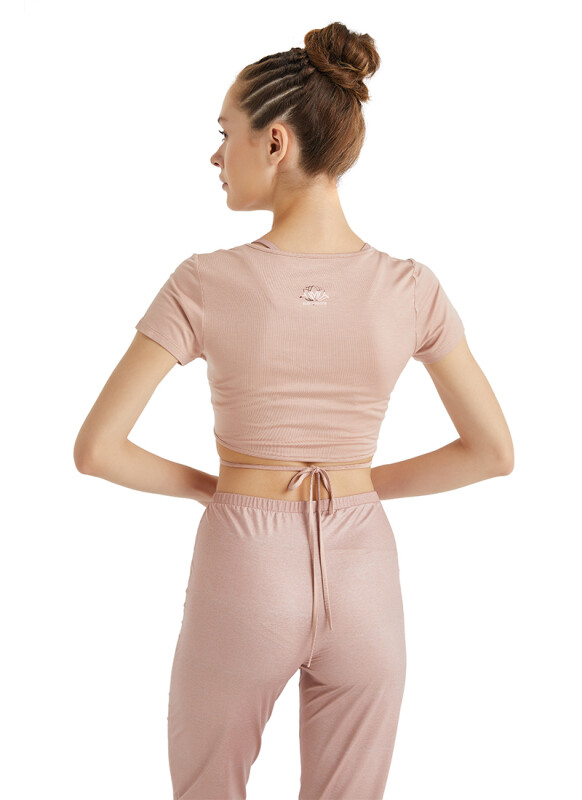 Kadın T-Shirt 70441 - Nude - 2