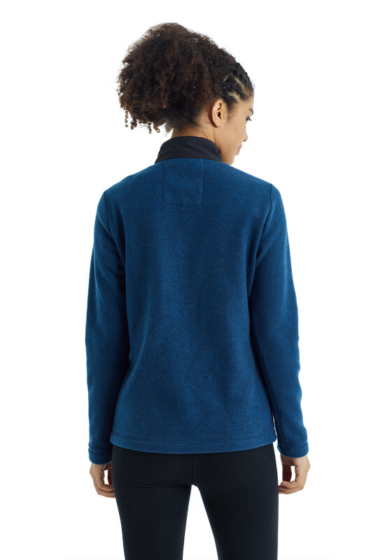 Kadın Polar Sweatshirt 50943 - Lacivert - 7
