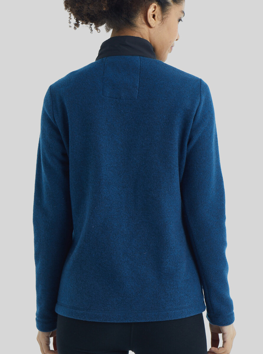 Kadın Polar Sweatshirt 50943 - Lacivert - 4