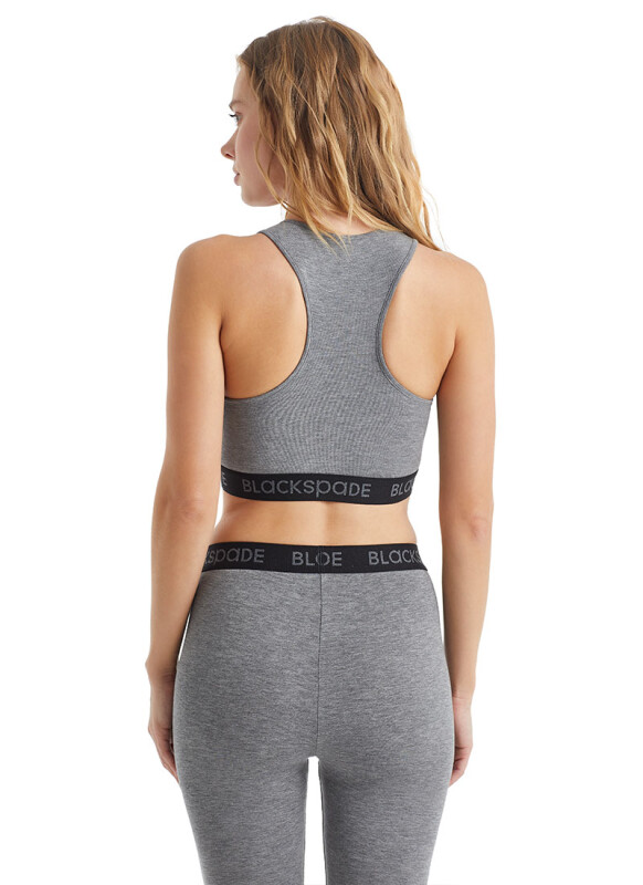 Kadın Tayt 51248 - Antrasit - 4