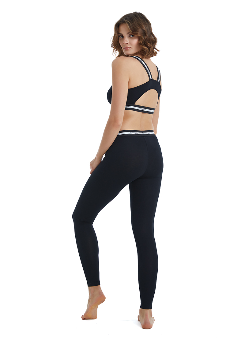 Kadın Tayt 51319 - Siyah - 2