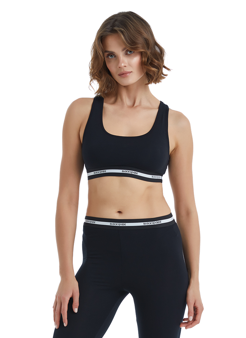 Kadın Tayt 51319 - Siyah - 4