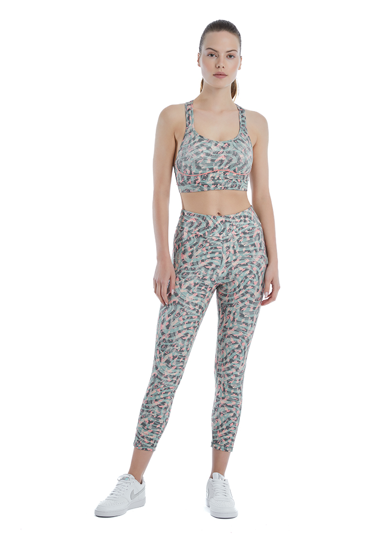 Kadın Tayt 70507 - Desenli - 1