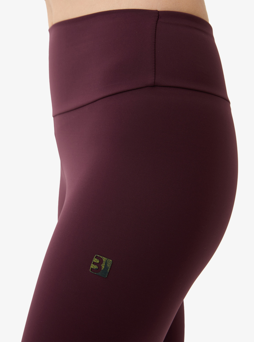 Kadın Tayt 70595 - Bordo - 3