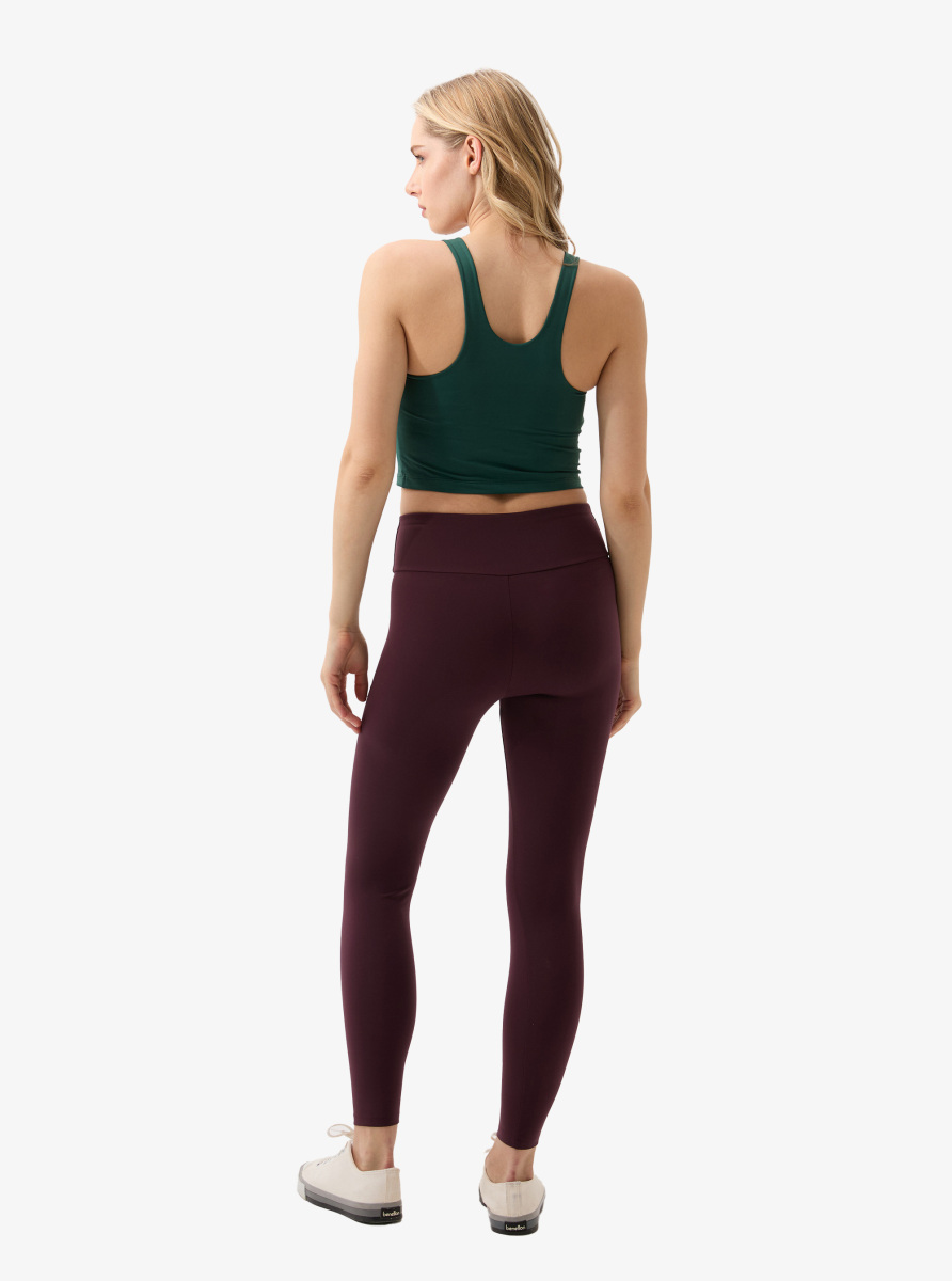 Kadın Tayt 70595 - Bordo - Blackspade (1)