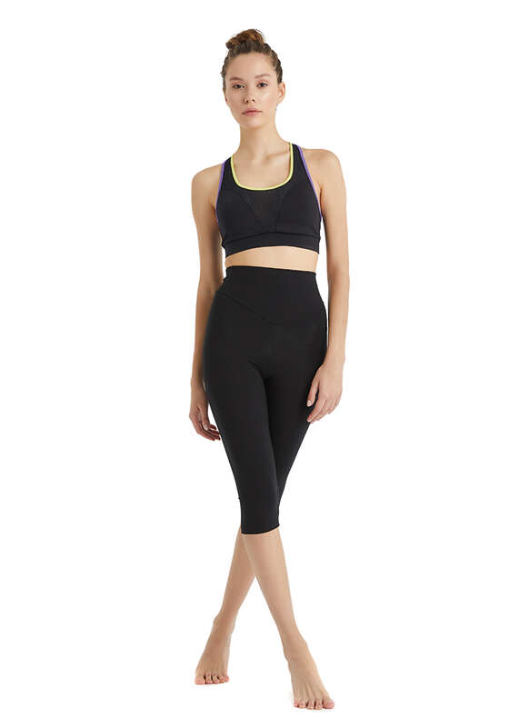 Kadın Tayt 80033 - Siyah - 3