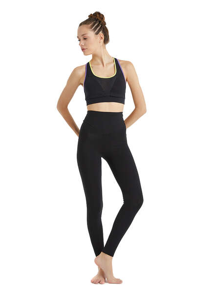 Kadın Tayt 80035 - Siyah - Blackspade