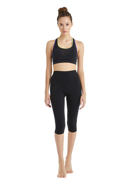 Kadın Tayt 80037 - Siyah - 5