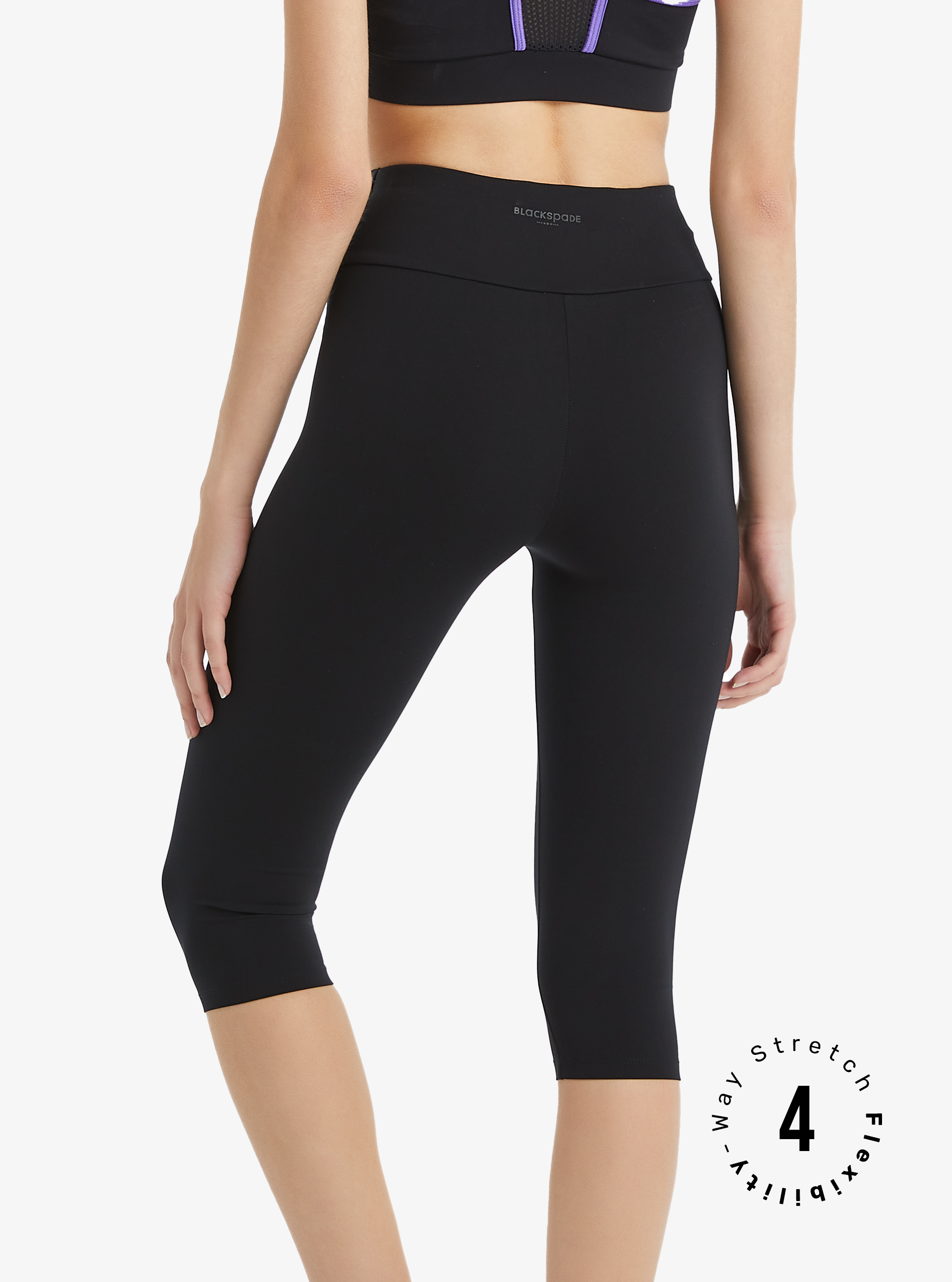 Kadın Tayt 80037 - Siyah - 3