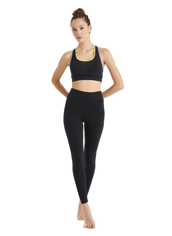 Kadın Tayt 80039 - Siyah - 4