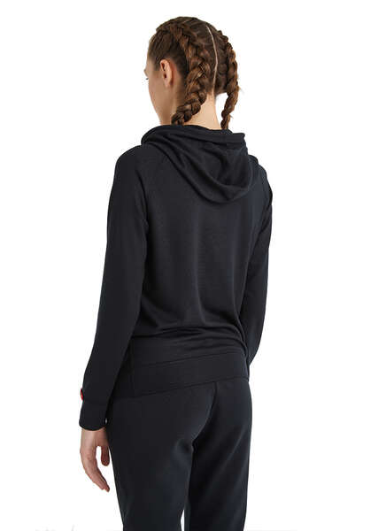 Kadın Termal Kapşonlu Sweatshirt 2. Seviye 5938 - Siyah - 9