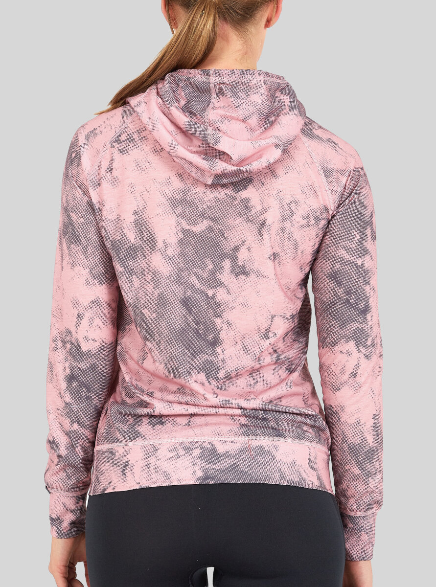 Kadın Termal Kapşonlu Sweatshirt 2. Seviye 6194 - Baskılı - 2