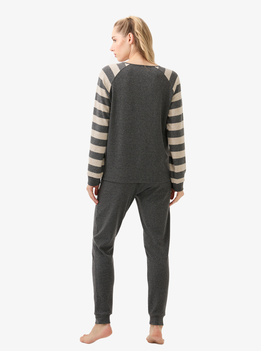 Kadın Termal Pijama Altı 51974 - Antrasit - 7