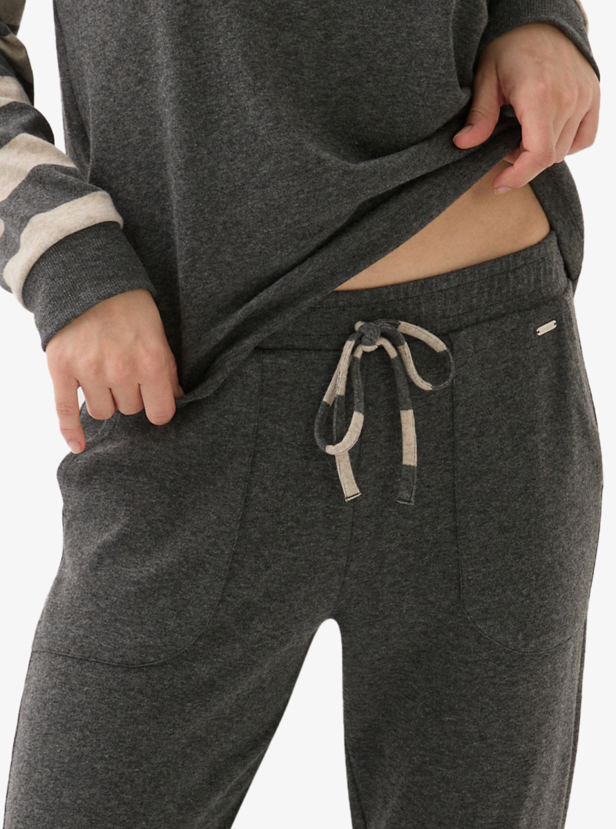 Kadın Termal Pijama Altı 51974 - Antrasit - 3