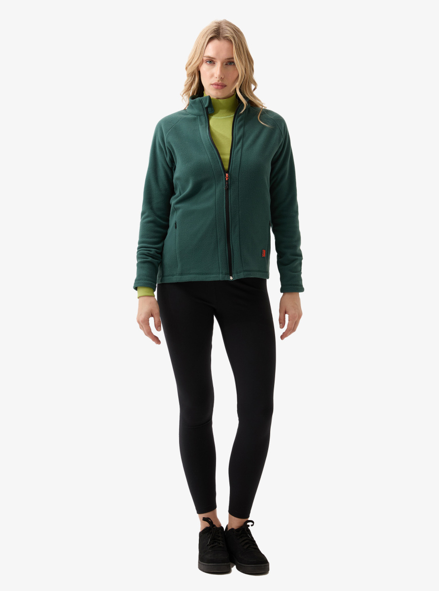 Kadın Termal Polar Ceket 20013 - Yeşil - 6