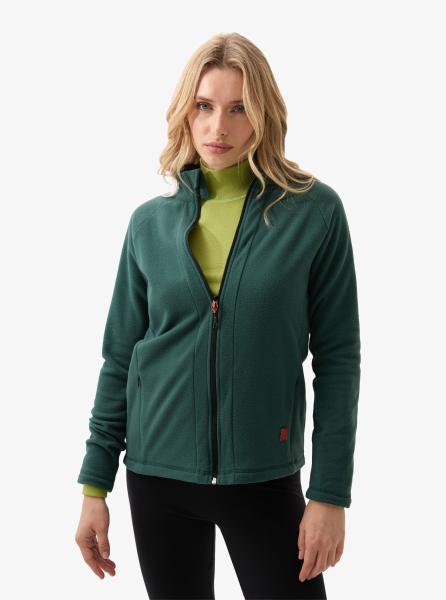 Kadın Termal Polar Ceket 20013 - Yeşil - 5