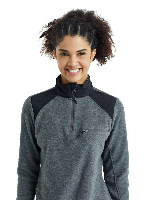 Kadın Polar Sweatshirt 50944 - Antrasit - 4