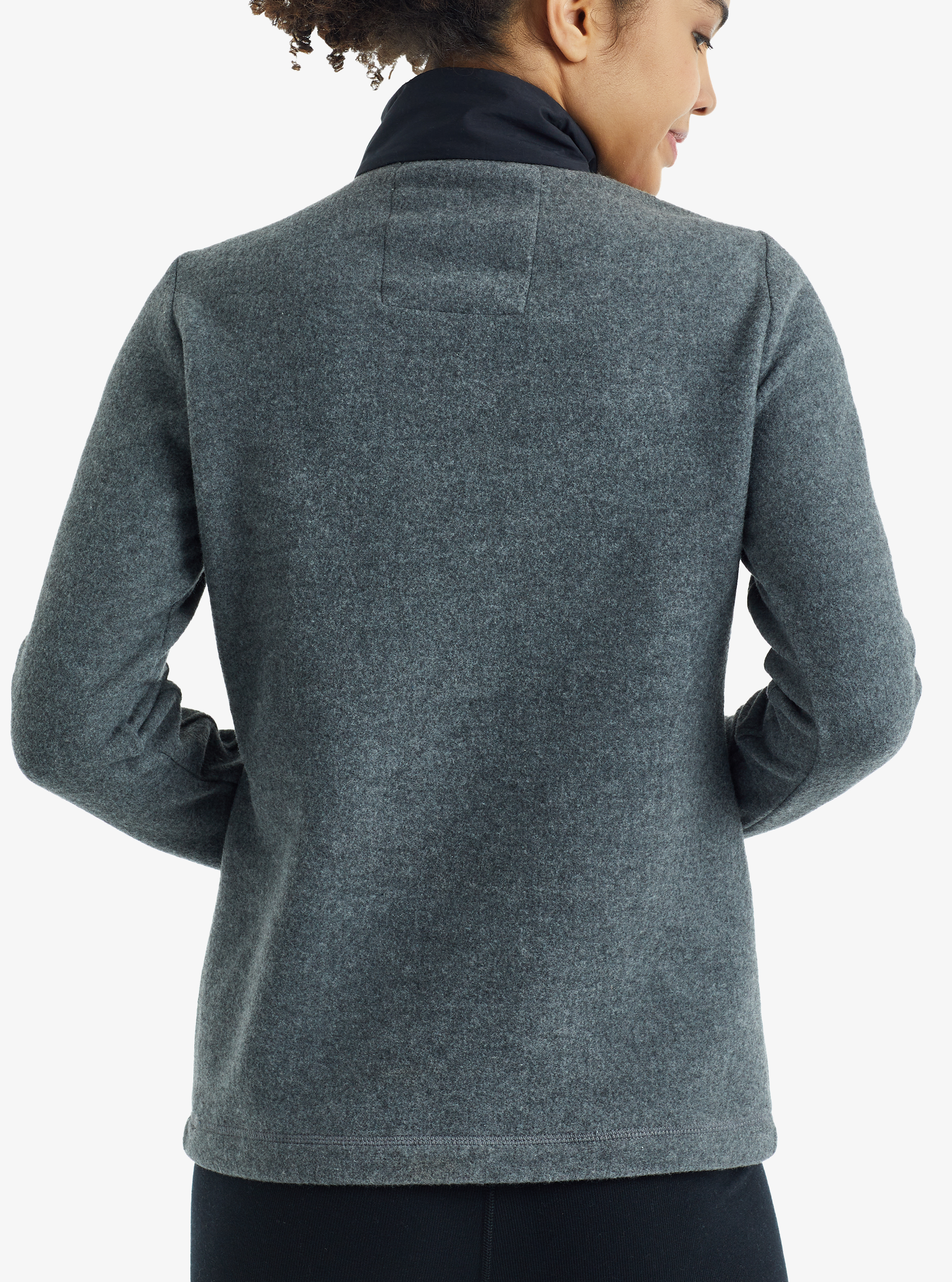 Kadın Polar Sweatshirt 50944 - Antrasit - 3