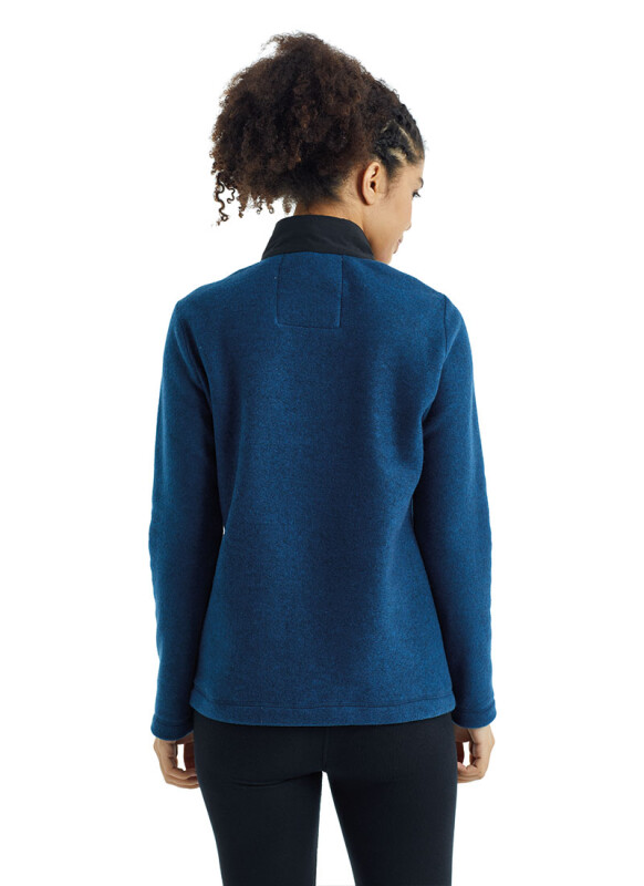 Kadın Polar Sweatshirt 50944 - Lacivert - 6