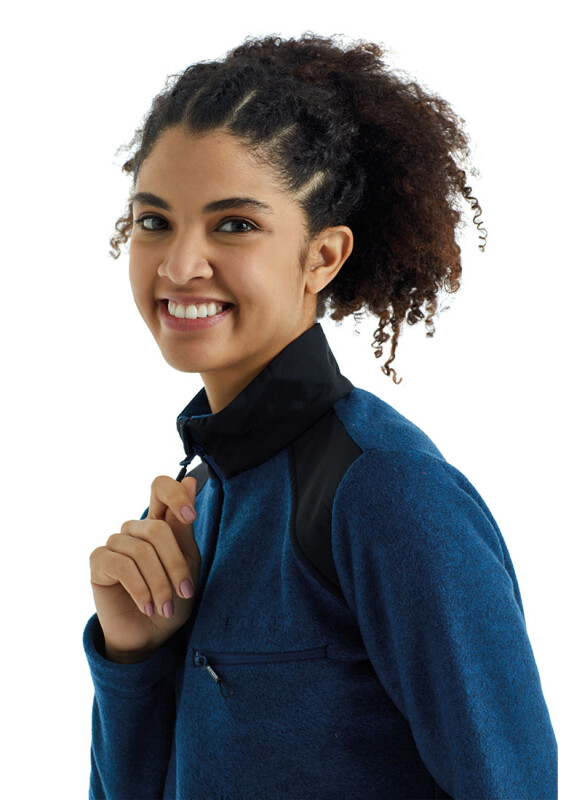 Kadın Polar Sweatshirt 50944 - Lacivert - 7