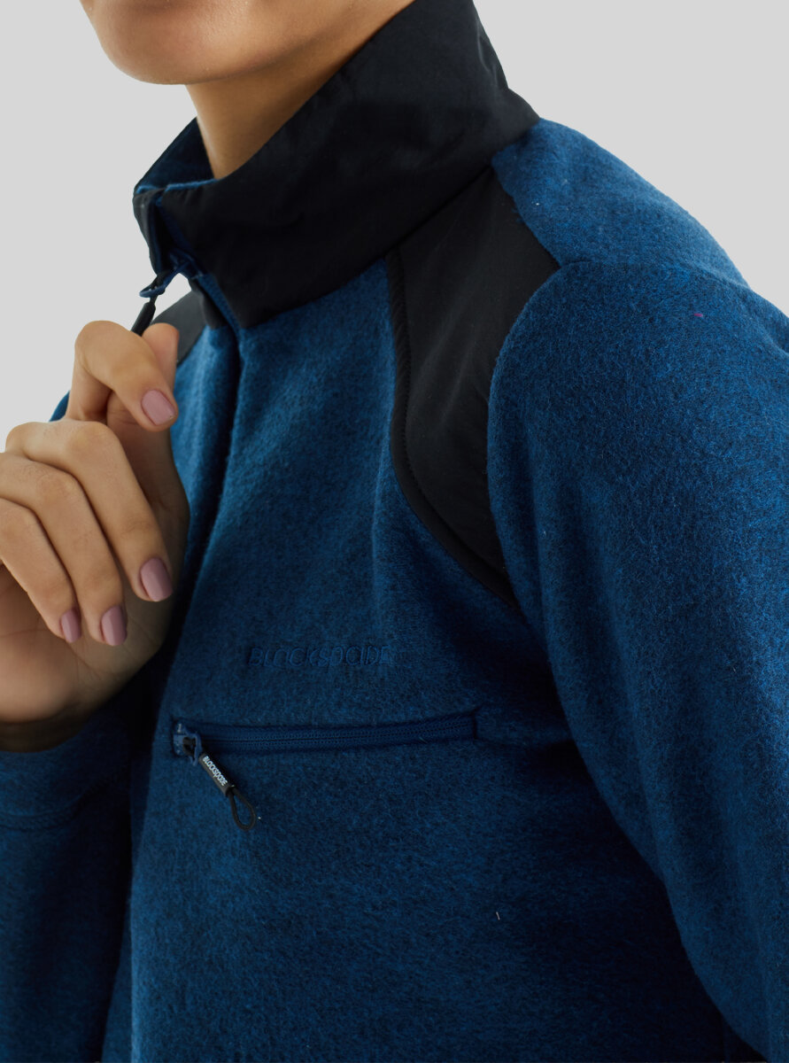 Kadın Polar Sweatshirt 50944 - Lacivert - Blackspade (1)