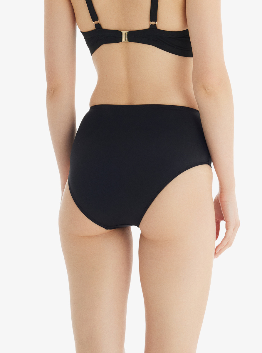 Kadın Yüksek Bel Bikini Altı 10730 - Siyah - 2