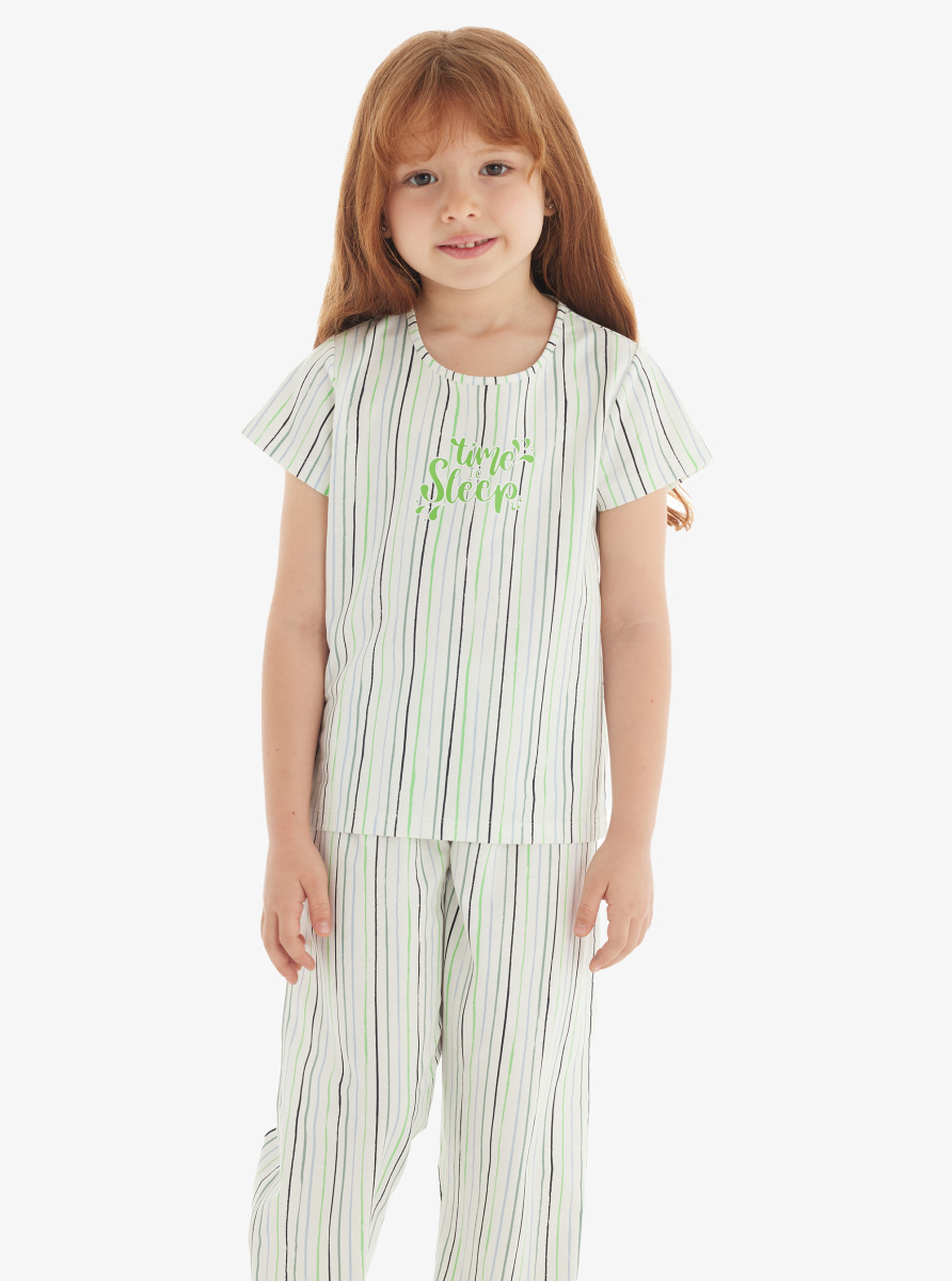 Kız Çocuk Pijama Altı 51826 - Desenli - 3