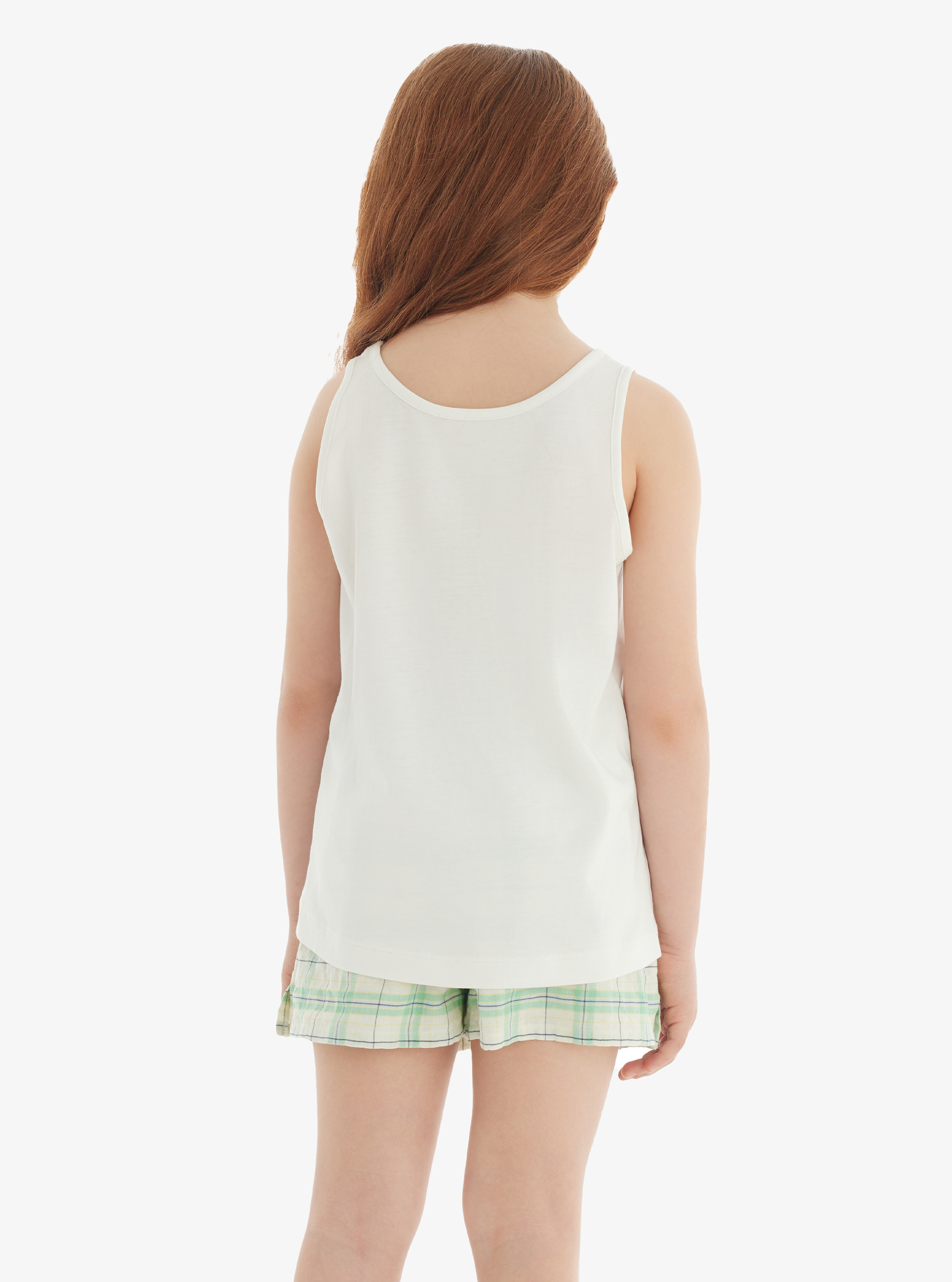 Kız Çocuk Pijama Takımı 60564 - Krem - Blackspade (1)