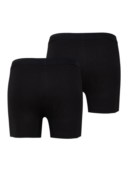 Erkek Boxer 2'li Paket Loose Fit 9626 - Siyah - Blackspade (1)