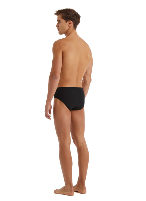 Erkek Slip Külot 2'li Paket Loose Fit 9625 - Siyah - 5