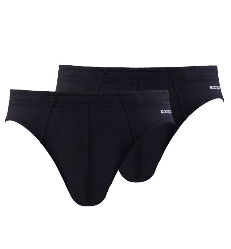 Erkek Slip Külot 2'li Paket Loose Fit 9627 - Siyah - 1