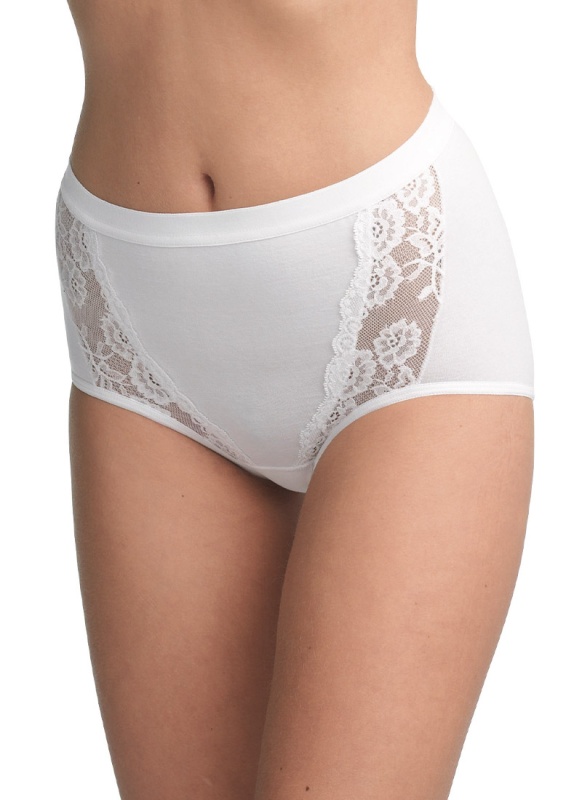 Kadın Slip Külot Dantelli Private 1316 - Beyaz - 1