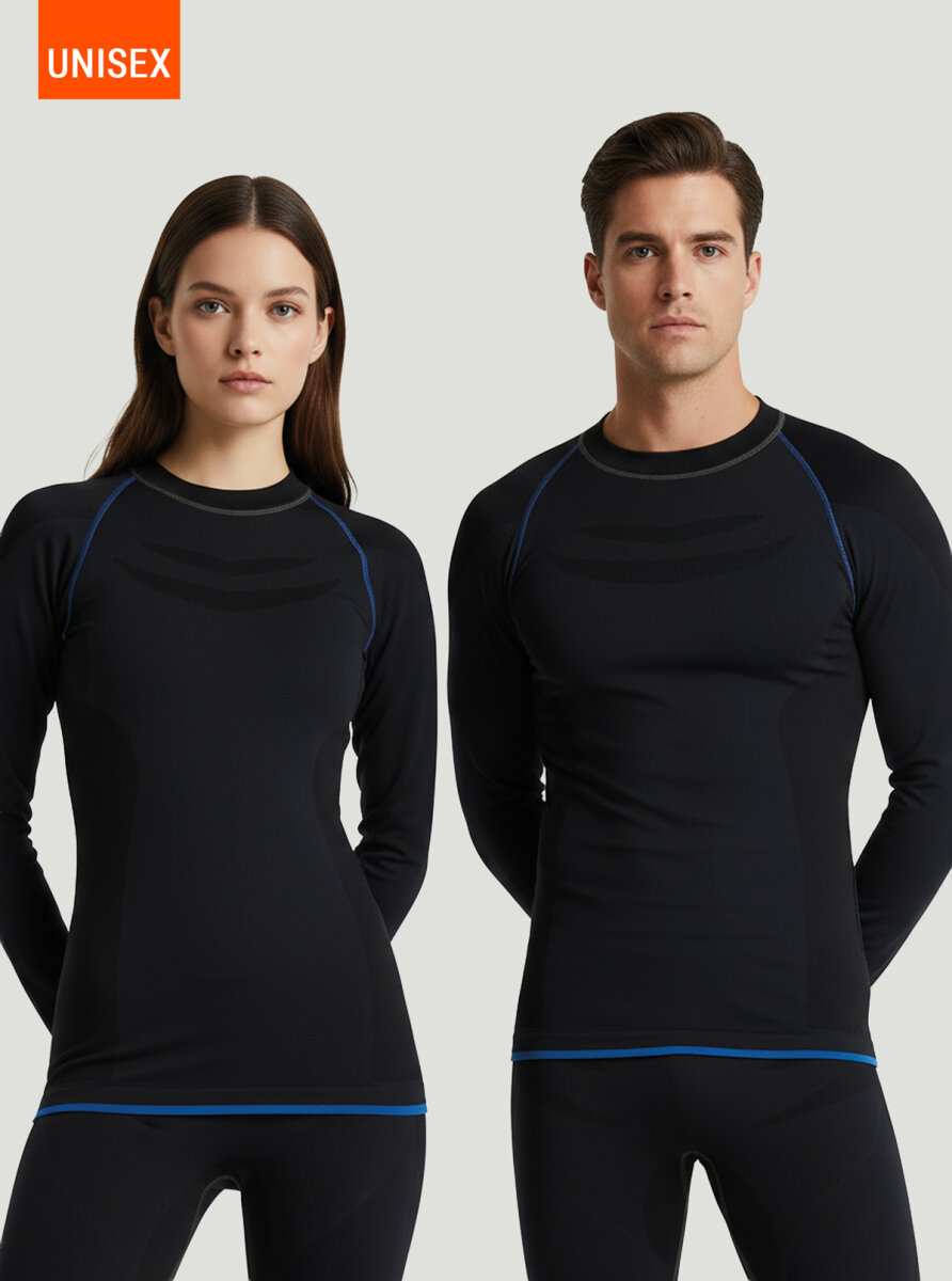 Unisex Termal Tişört Pro 2. Seviye 9571 - Antrasit - Blackspade