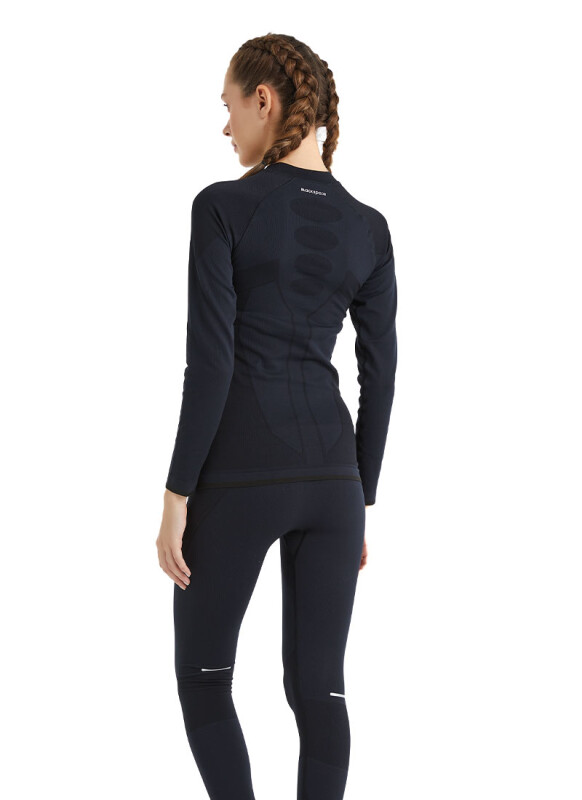 Unisex Termal Tişört Pro 2. Seviye 9571 - Siyah - 5