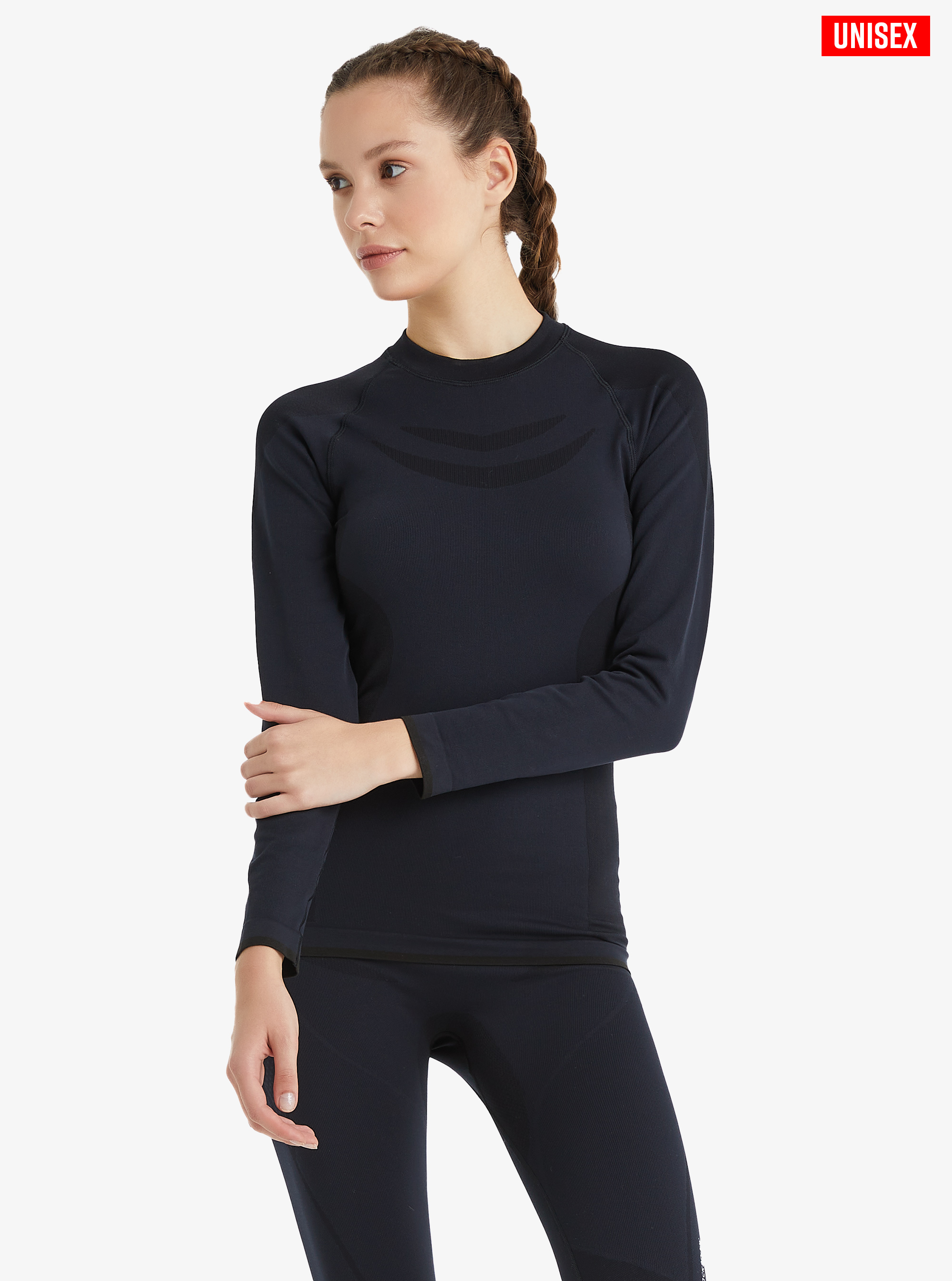 Unisex Termal Tişört Pro 2. Seviye 9571 - Siyah - 3