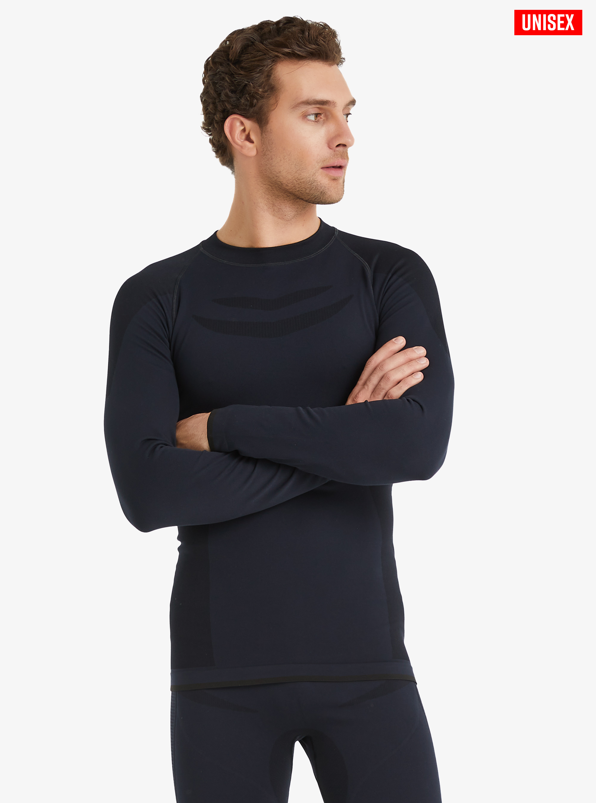 Unisex Termal Tişört Pro 2. Seviye 9571 - Siyah - Blackspade (1)