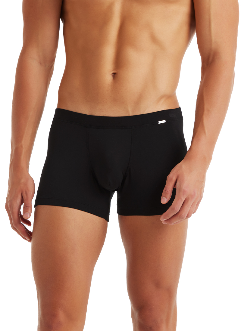 Erkek Modal Elastan Boxer Silver 9310 - Siyah - 3
