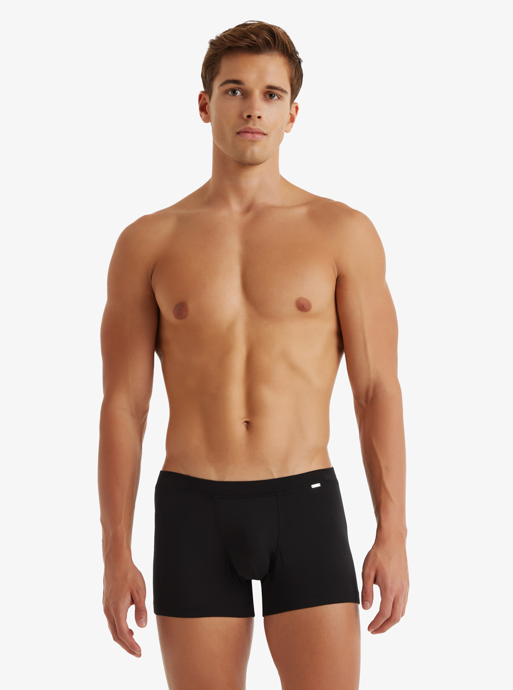 Erkek Modal Elastan Boxer Silver 9310 - Siyah - Blackspade