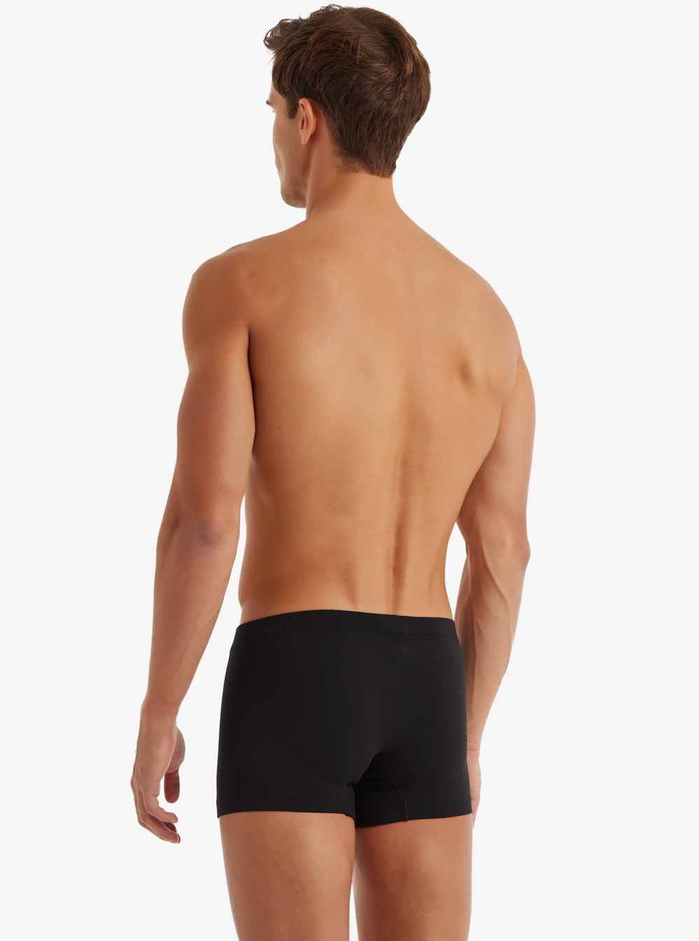 Erkek Modal Elastan Boxer Silver 9310 - Siyah - 2