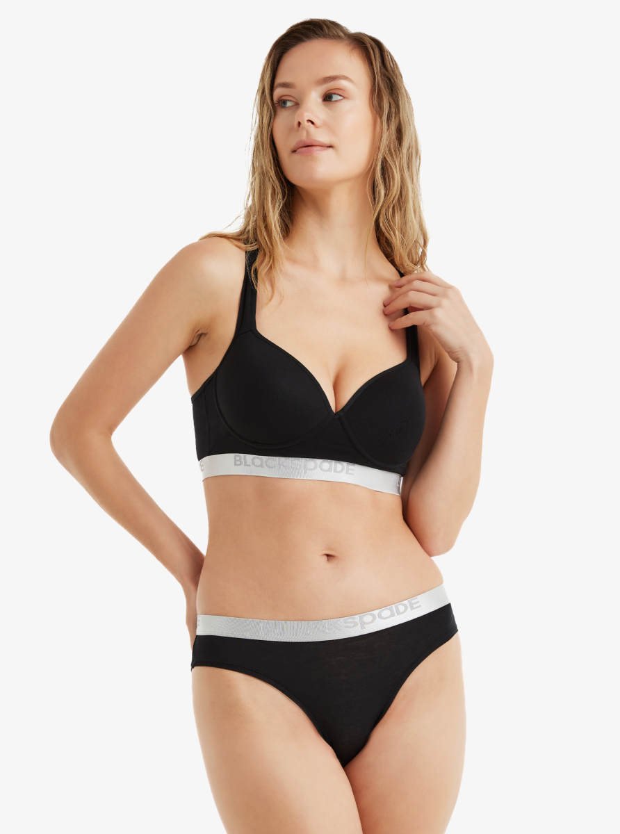 Kadın Slip Külot Silver 1620 - Siyah - 3