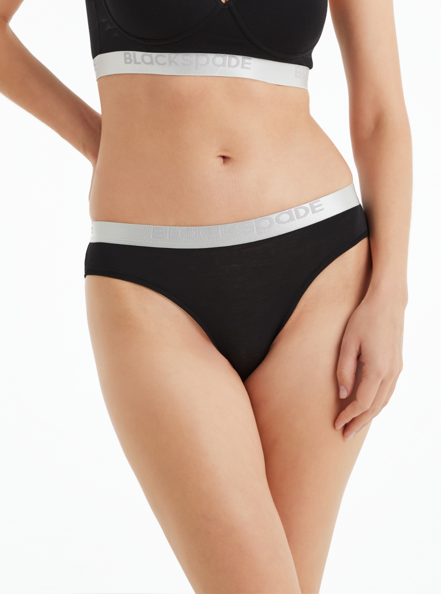 Kadın Slip Külot Silver 1620 - Siyah - 5